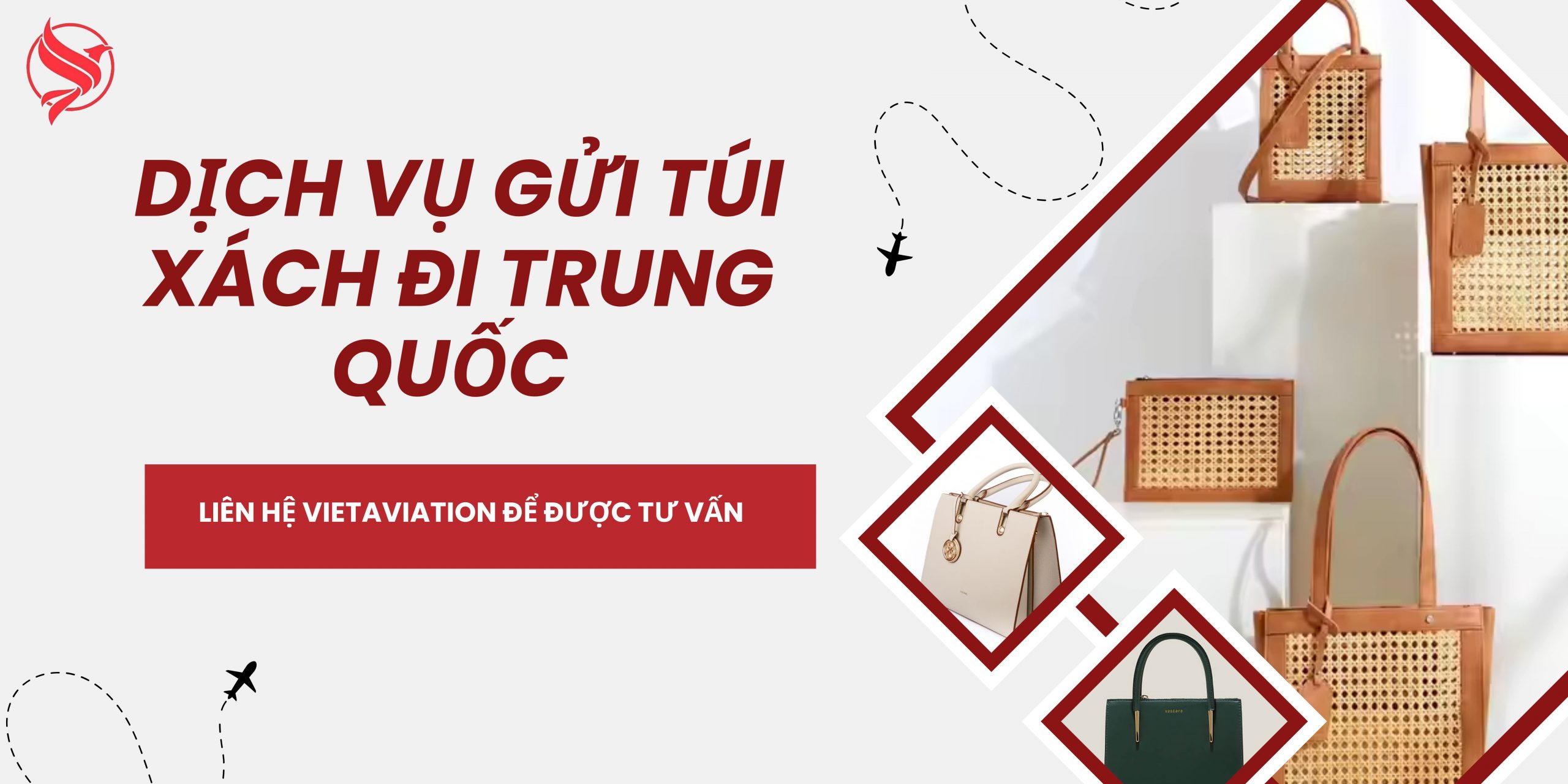 Dịch vụ gửi túi xách đi Trung quốc