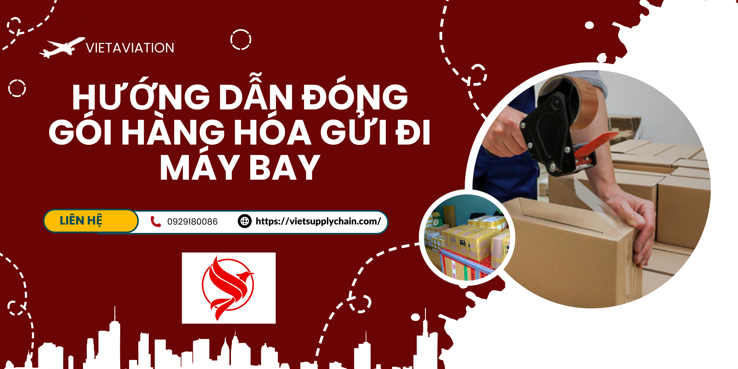 Hướng Dẫn Đóng Gói Hàng Hóa Gửi Đi Máy Bay