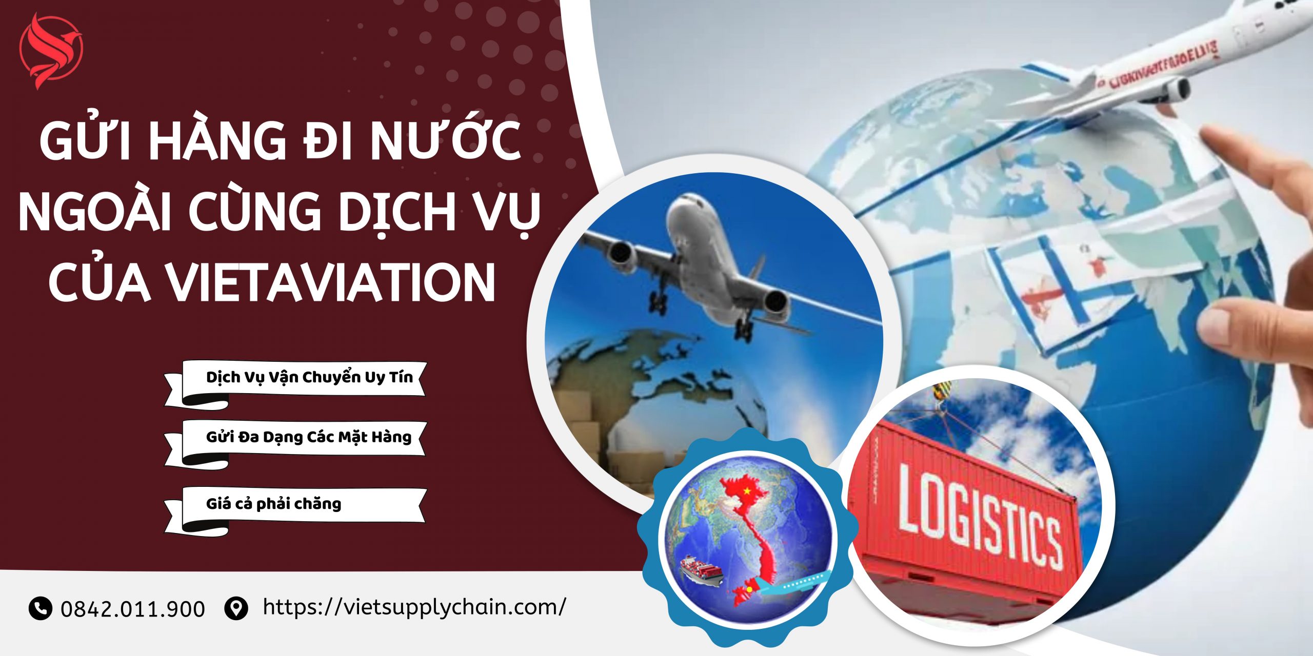 Gửi hàng đi nước ngoài cùng dịch vụ của Vietaviation